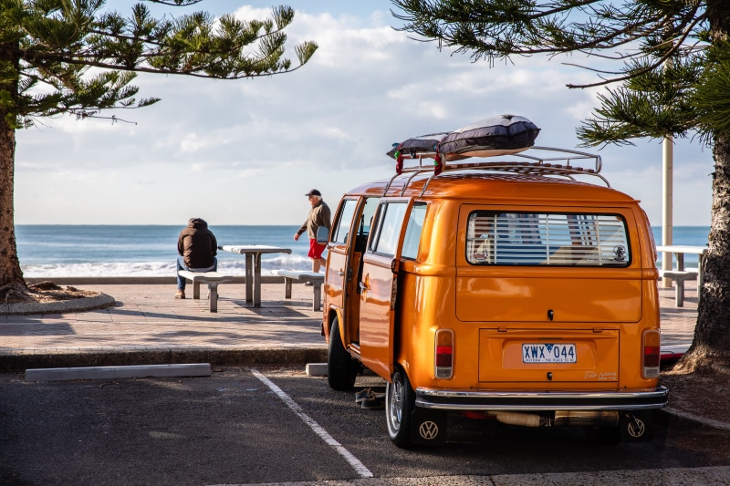 day, orange, transportation, men, travel, women, famous Place, vehicle, traveling, sea, sunny, mode of Transport, retro Styled, australia, old-fashioned