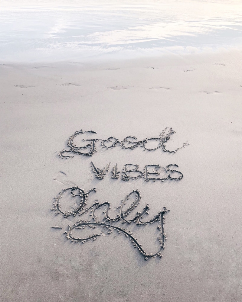 art and craft, vibes, writing, written, western script, heart shape, handwriting, good vibes only, high angle view, outdoors, emotion, positive emotion