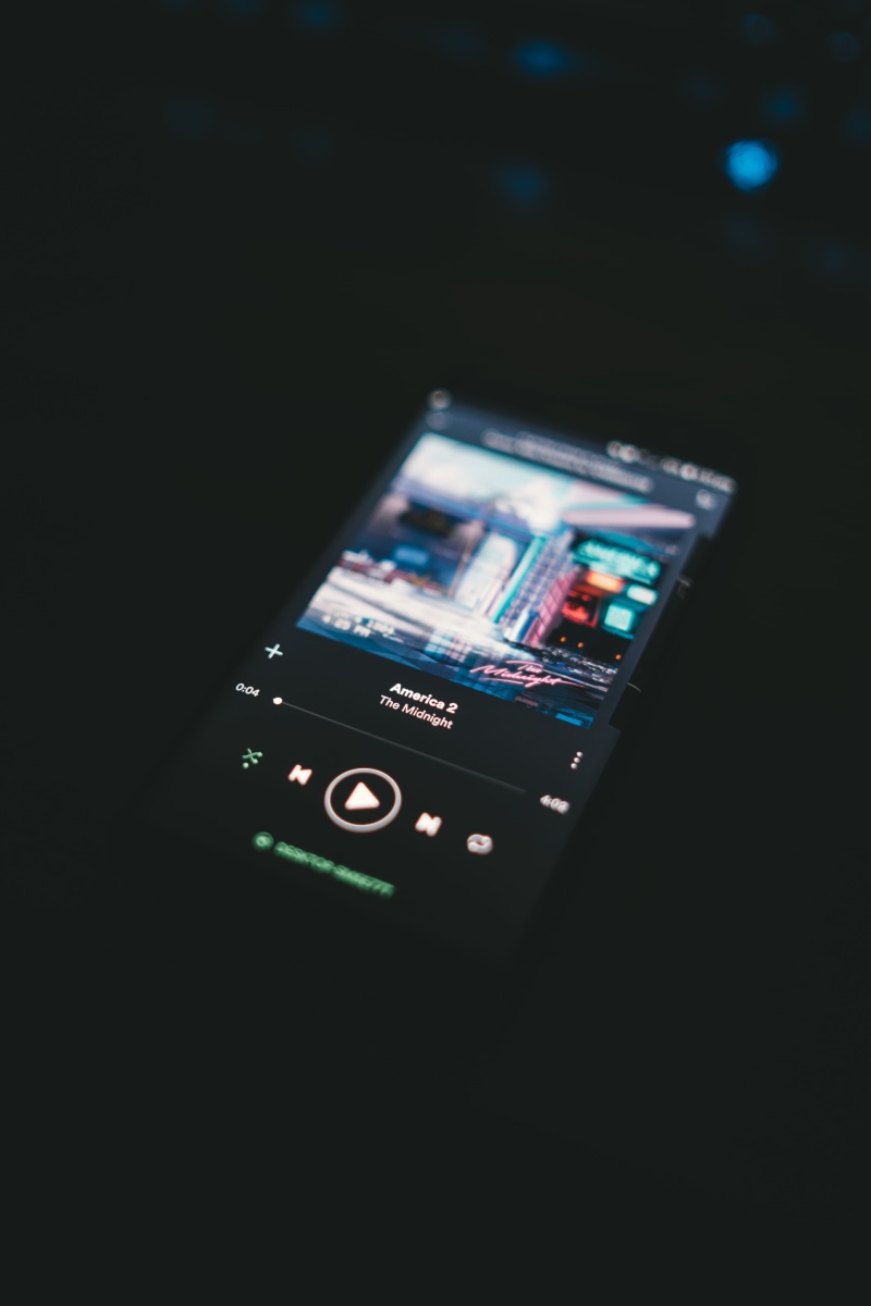 music, razer, domestic room, playing, device screen, the midnight, indoors, illuminated, night, rgb, cell phone, wireless technology, smart phone, phone