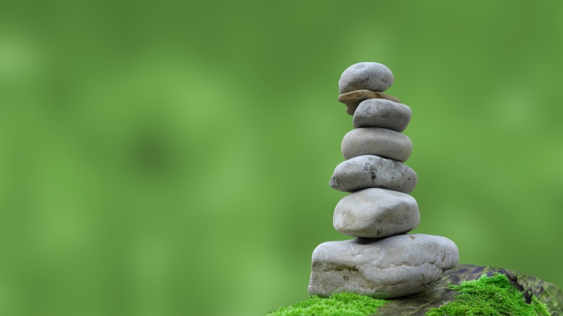 balance, peace, serenity, oriental, asian, tranquil, tranquil scene, solid, stone - object, spiritual, zen, focus on foreground, focal, stone, relaxation