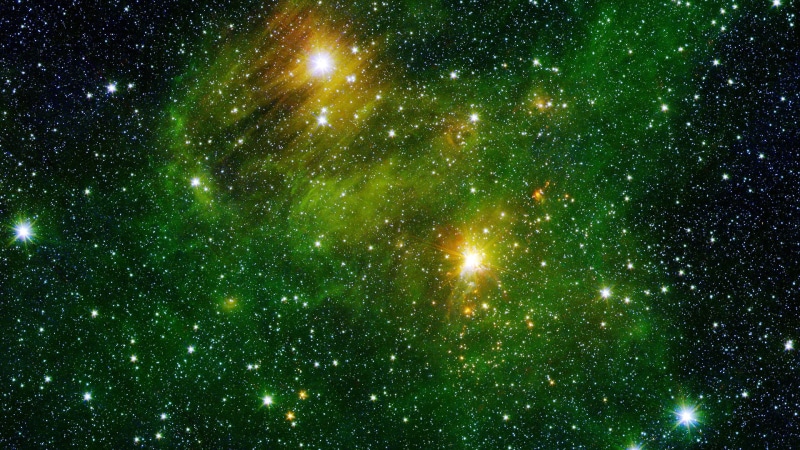 world, mystery, illuminated, sun, alien, bright, fantasy, nebula, no people, curve, green color, celestial body, space, star, astrology, outdoors