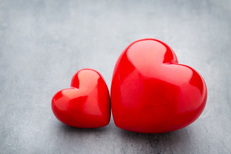 lovers, heart, Valentines Day, romantic, pair, 2K, hearts, wood, love