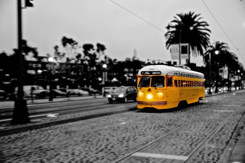 building exterior, Train, track, ride, traffic, car, cable car, railway, trolley train, driver, movement, cable, mono, outdoors, transportation, traveler
