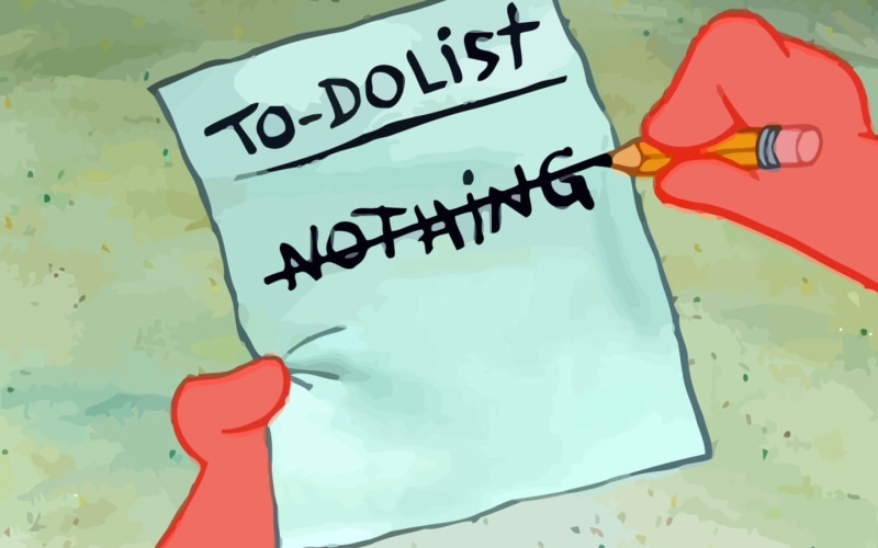 fictional creatures, sign, list, representation, communication, SpongeBob SquarePants, cartoon, paper, creativity, full frame, capital letter, still life