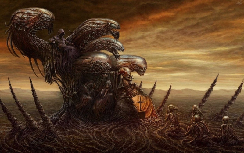 1080P, artwork, creature, science fiction, fantasy art