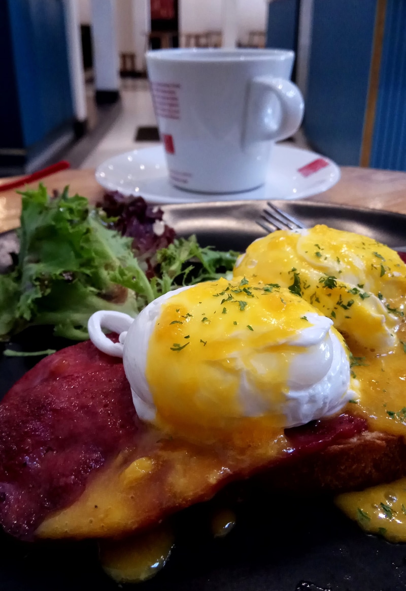 anomali coffee, no people, meal, table, drink, indoors, mug, food and drink, indonesia, fried, 2K, fried egg, crockery, egg yolk, healthy eating, still life