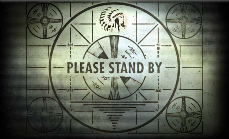 1080P, sign, number, logo, outdoors, no people, Fallout, western script, backgrounds, symbol, stand, forecasting, architecture, wall - building feature