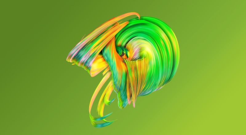 vibrant, Loop, Green, yellow, green background, Bright, sea, close-up, Wave, 2K, nature, no people, fish, Colorful, marine, animal themes, motion, Design