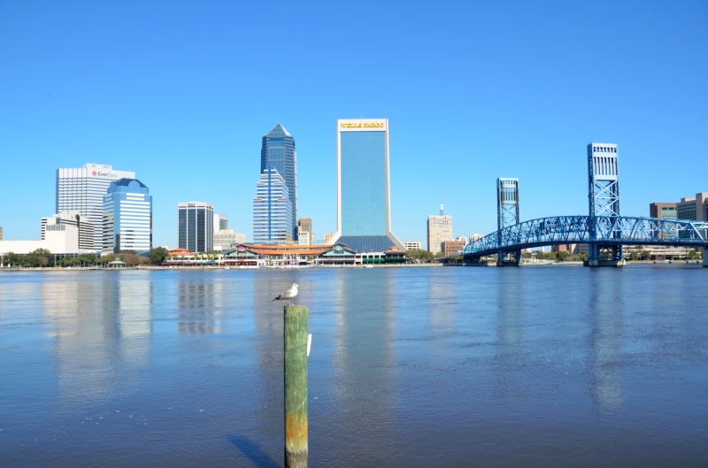 bridge - Man Made Structure, water, transportation, urban Scene, United States, connection, photos, famous Place, downtown District, Skyline, modern, river