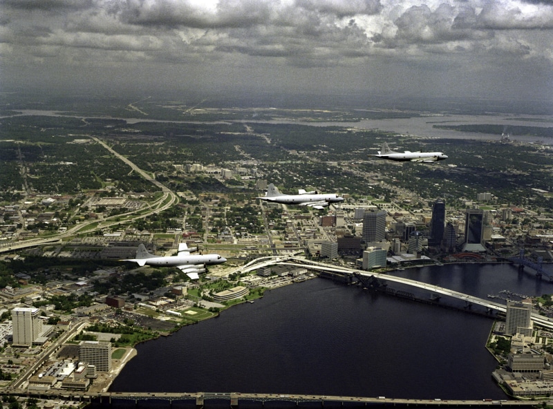 cityscape, nature, bridge, urban Scene, europe, city, built Structure, landscape, Aerial View, Jacksonville, no people, cloud - sky, florida, river, day