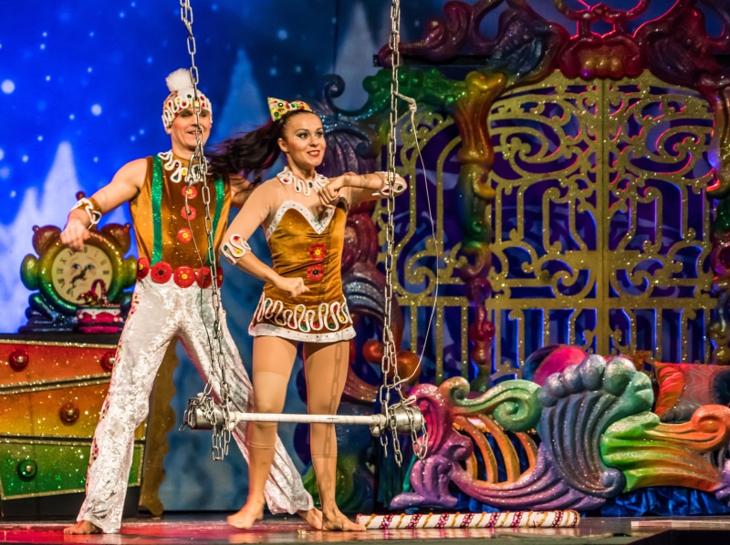 male likeness, creativity, acrobats, cultures, representation, christmas show, happy, full length, man, spirituality, people, multi colored, gaylord palms