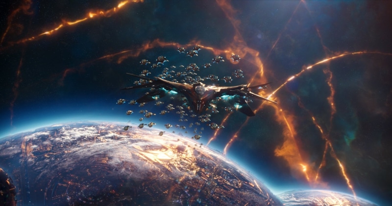 Guardians of the Galaxy Vol. 2, Movie, 1080P, Spaceship
