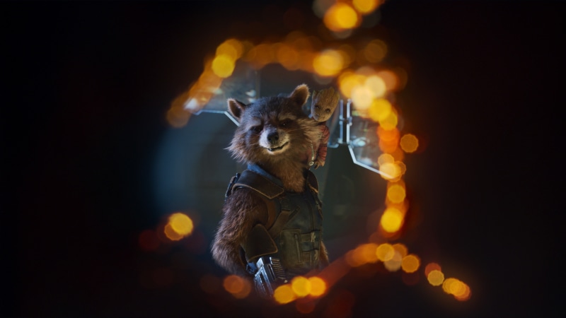 Guardians of the Galaxy Vol. 2, 4k, Rocket, 4K, Baby Groot
