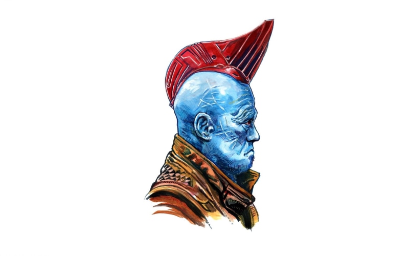 Guardians Of The Galaxy, Marvel Comics, Yondu Udonta, 1080P, Minimalist, Comics