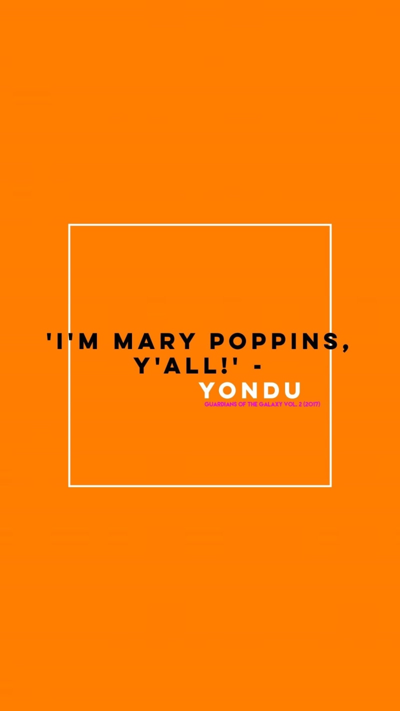 text, communication, script, yondu udonta marvel cinematic universe movies quote guardians of the galaxy typography minimalism orange background, non-western script