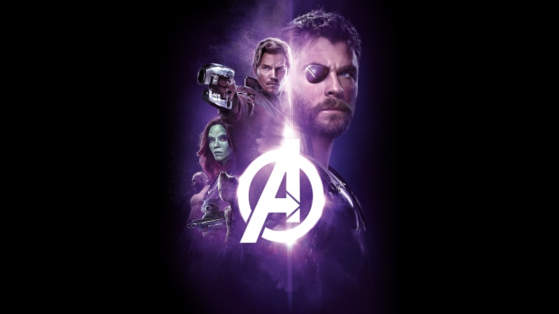 Dave Bautista, Groot, Chris Pratt, 8K, Avengers: Infinity War, Drax, poster, Rocket, Zoe Saldana, avengers, Gamora, 8K, Chris Hemsworth, Vin Diesel, Thor