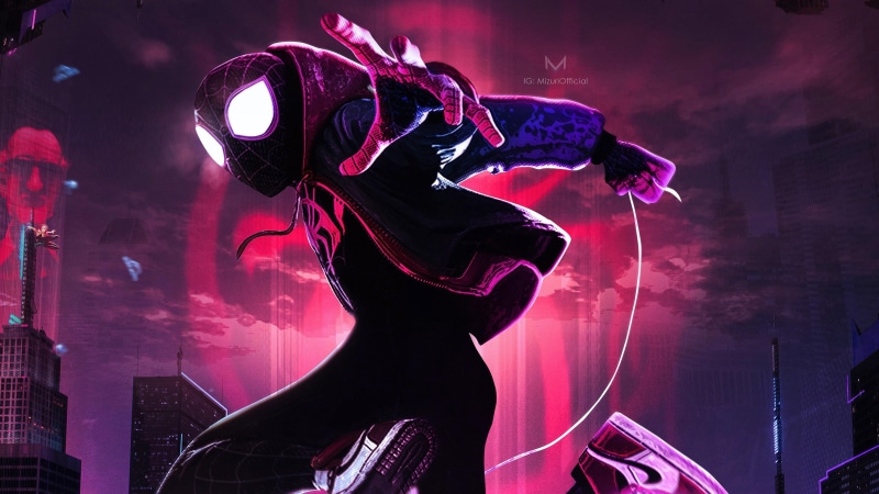 spider, verse, Artwork, into, 2K, The, man, spider-man, Spider-Verse