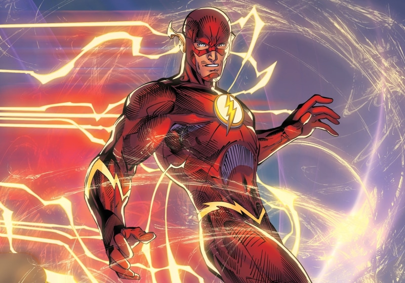 light trail, Flash, arts culture and entertainment, art and craft, motion, superhero, DC Comics, night, long exposure, representation, male likeness