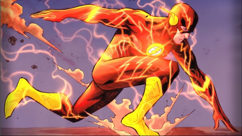 skill, night, orange color, superhero, real people, yellow, 720P, full length, art and craft, Flash, textile, people, DC Comics, motion, digital composite