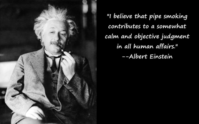 720P, indoors, quote, looking, front view, one person, Albert Einstein, einstein, albert, pipes, photo, communication, real people, text, casual clothing