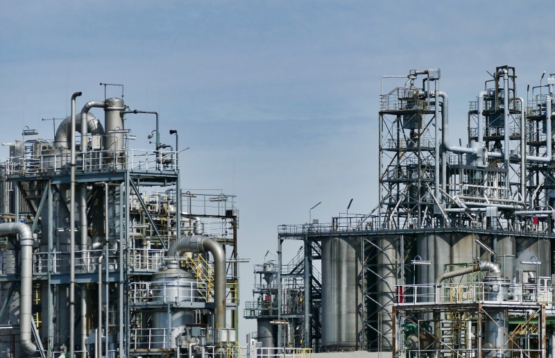 chemical plant, 2K, technology, fuel and power generation, oil refinery, oil industry, pipes, sky, factory building, outdoors, industrial building, complexity