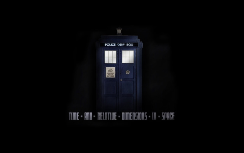 door, The Doctor, blue, time travel, dark, indoors, technology, copy space, safety, communication, studio shot, architecture, black background, 2K, illuminated