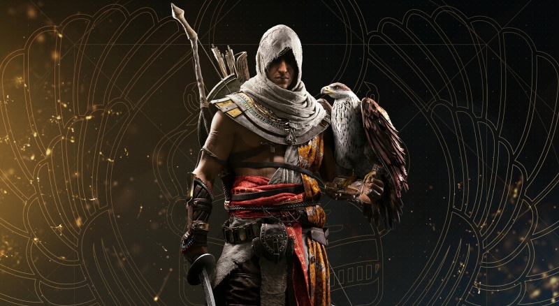 5k, xbox games, ps games, assassins creed, hd, games, assassins creed origins, 5K, pc games, 2018 games, 4k, eagle