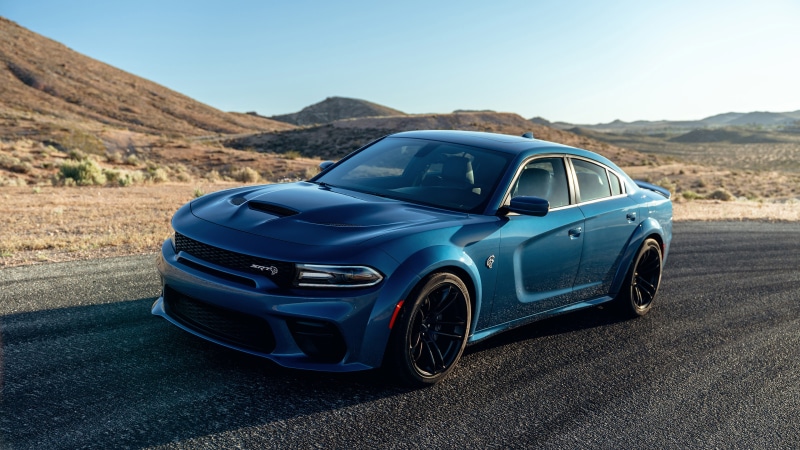4K, Dodge Charger SRT Hellcat, Car, Dodge Charger SRT, Dodge, Muscle Car, Blue Car, Dodge Charger SRT Hellcat Widebody, Vehicle, Dodge Charger