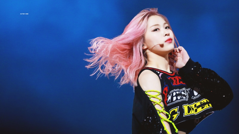 2K, Asian, pink hair, itzy, Ryujin, K-pop, Korean