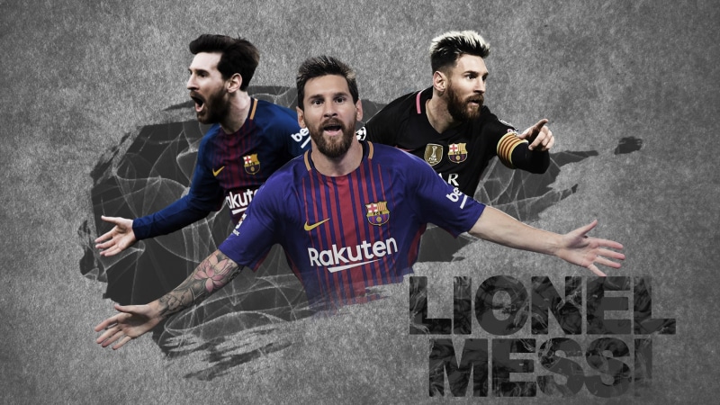 1080P, excitement, sports clothing, portrait, waist up, gesturing, Messi, young adult, athlete, standing, front view, looking at camera, success, Lionel