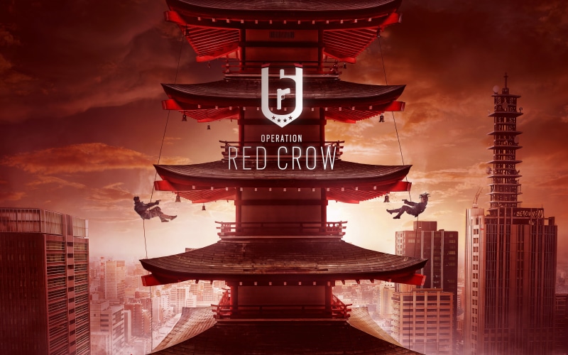 4K, Operation, tower, built structure, Crow, Siege, rainbow, illuminated, skyscraper, clancys, sky, office building exterior, transportation, k, architecture