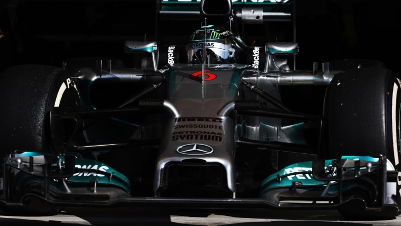 Formula 1, vehicle, close-up, race cars, mode of transportation, metal, still life, complexity, communication, Nico Rosberg, indoors, transportation, 1080P
