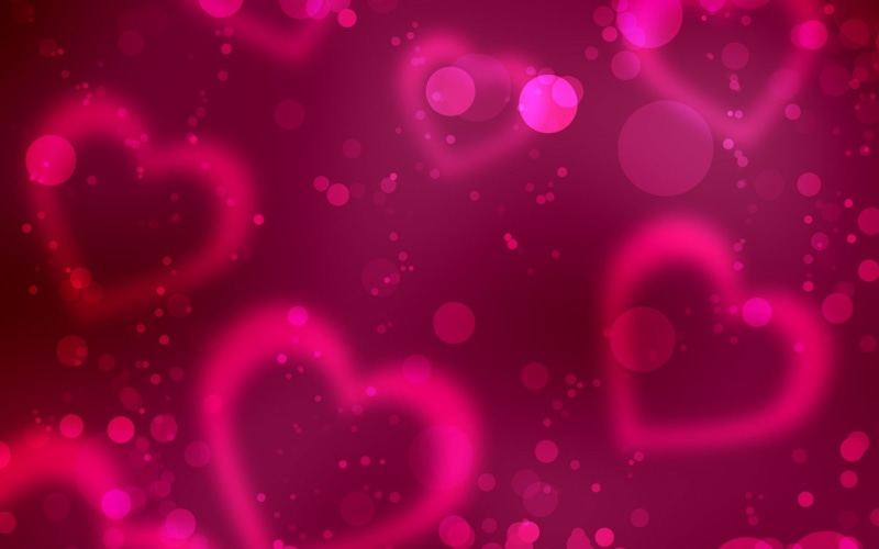 Day, s, Valentine, hearts, 720P, Red, illustration, Heart, pink