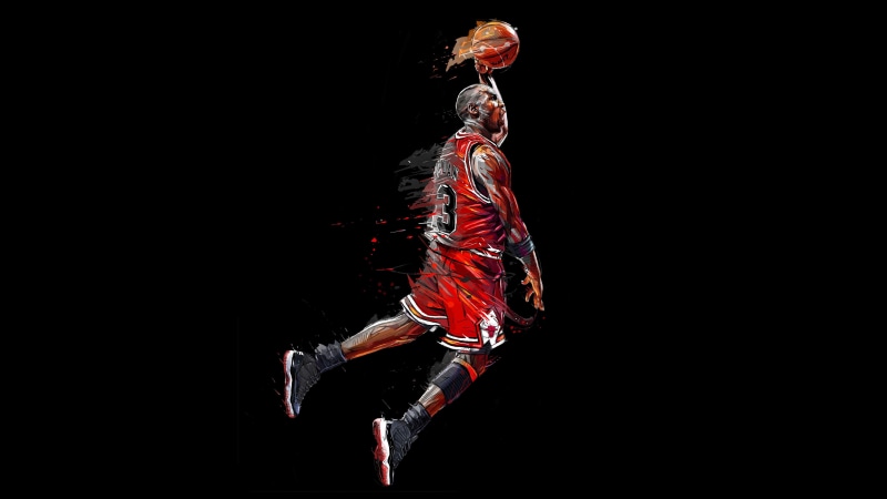 Chicago Bulls, Basketball player, 4K, 4K, Michael Jordan