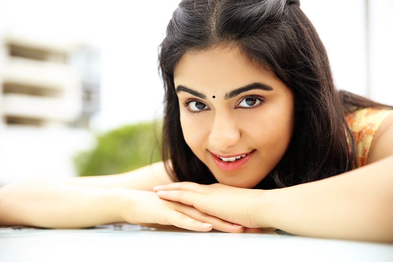 adult, beautiful woman, relaxation, 5K, portrait, young women, women, close-up, Adah Sharma, Telugu, black hair, hair, beautiful people, smiling, beauty