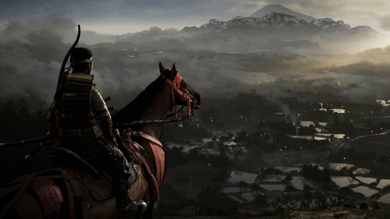 Paris Game Week, 4k, screenshot, Ghost of Tsushima, 4K