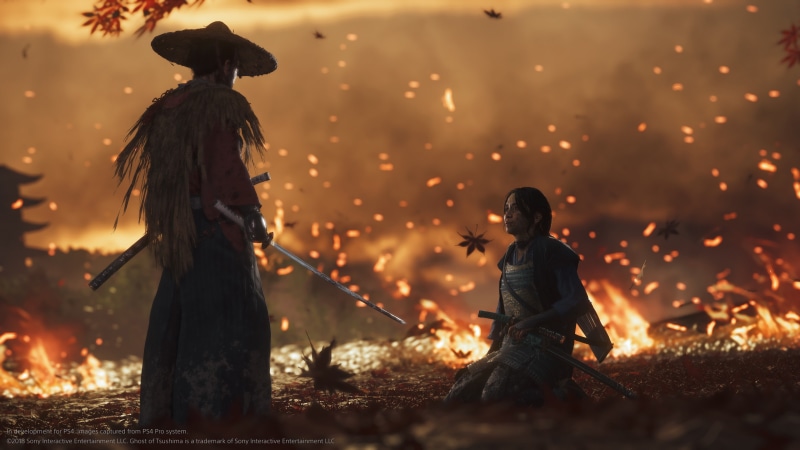 4K, E3 2018, screenshot, Ghost of Tsushima, 4K