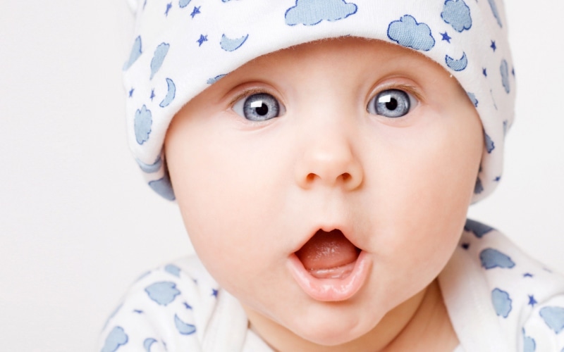 Cute, Surprise, Baby, 2K