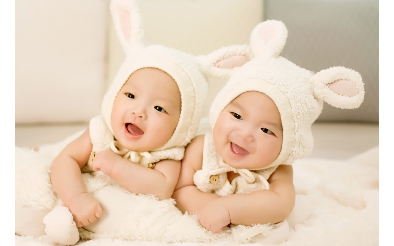2K, babies, twin, hd, cute