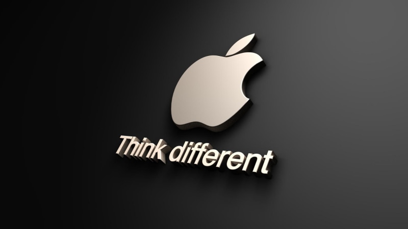 think different, logo, apple think different, think, apple, 1080P, hd, different
