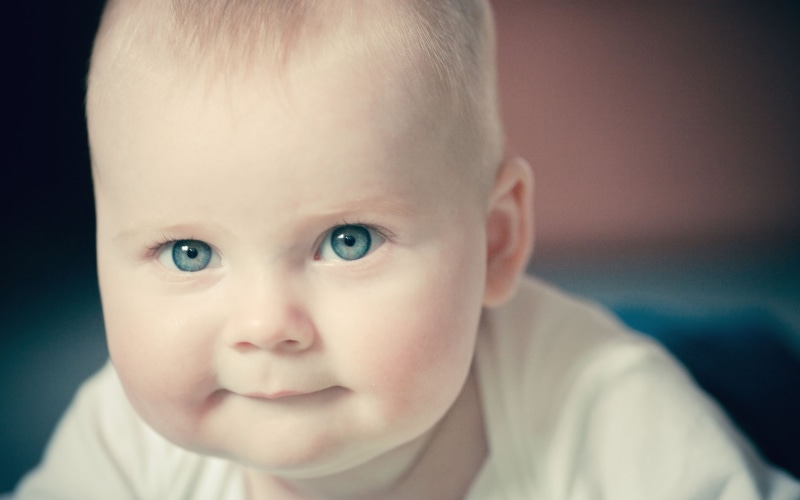 baby, blue Eyes, babies And Children, beauty, real people, face, happiness, casual clothing, baby Boys, close-up, small, childhood, males, beautiful, innocence