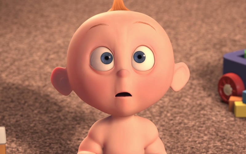 baby, 3d and abstract, cute, funny, character, cartoon, supriced, incredible, 1080P, eyes