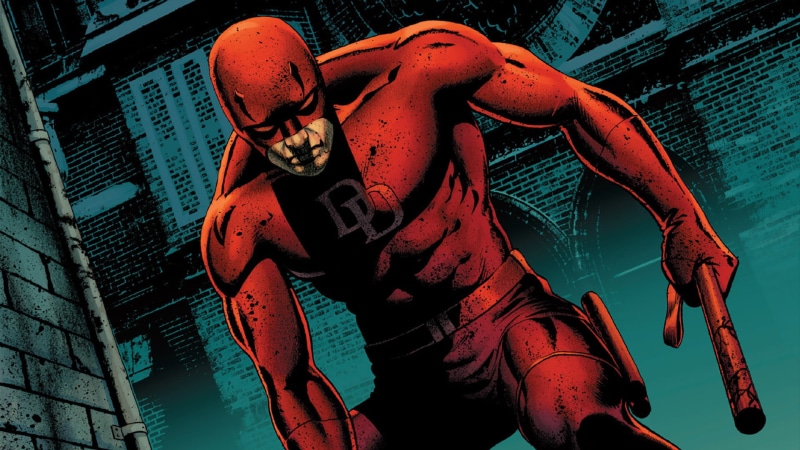 comic art, 1080P, superhero, Daredevil, Marvel Comics