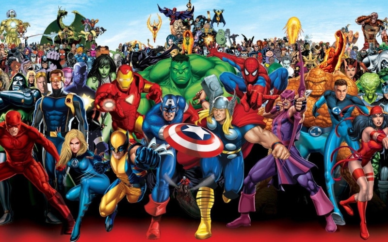 Stilt-Man (Marvel Comics), art and craft, Ego (Marvel Comics), disguise, TChalla, Daredevil, Fantastic Four, Living Tribunal, Watcher (Marvel Comics), Elektra (Marvel Comics)