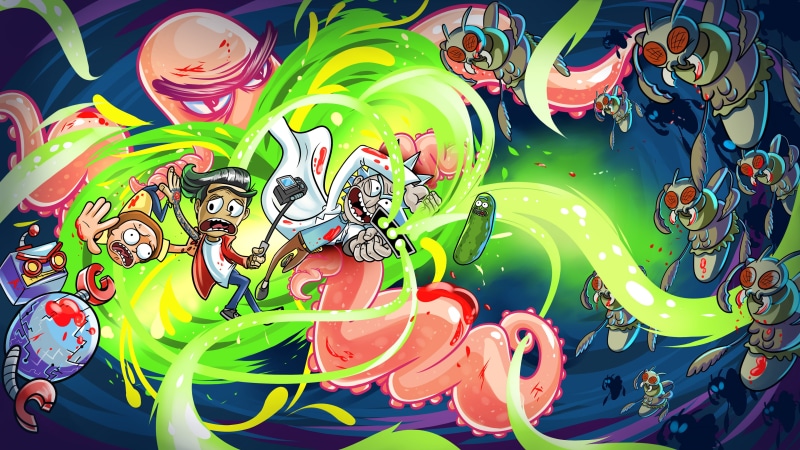 behance, rick and morty, morty, artist, cartoons, 4k, artwork, rick, hd, animated tv series, digital art, 4K, tv shows