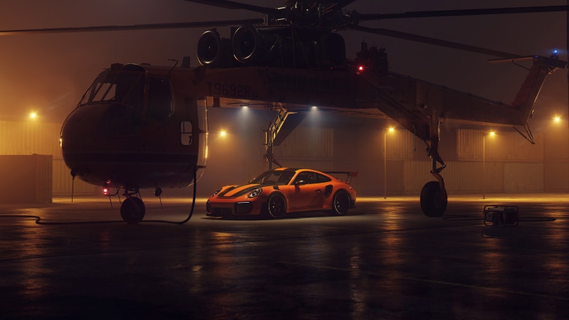 porsche 911 gt2 r, porsche, behance, artist, 2K, porsche 911, hd, cars, 2018 cars