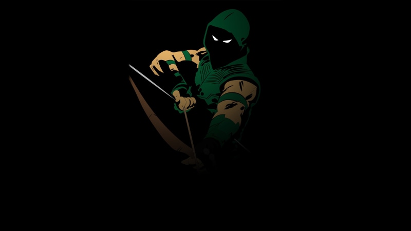 minimalism, superheroes, arrow, hd, digital art, artist, 4k, behance, 4K