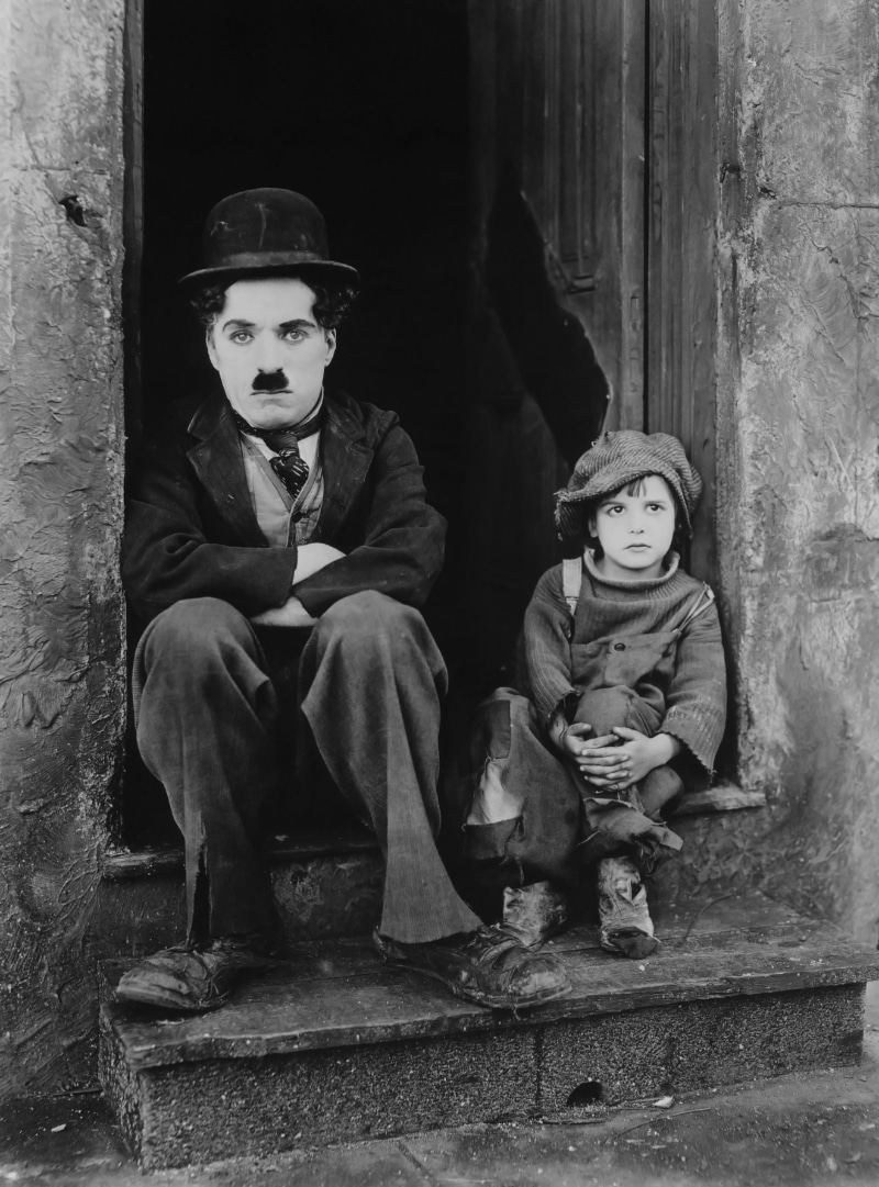 man, front view, 2K, Chaplin, leisure activity, real people, looking at camera, activity, men, males, boys, innocence, people, actor, females, lifestyles