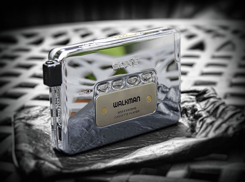 SONY WALKMAN WM-EX808HG, 1080P, macro, background