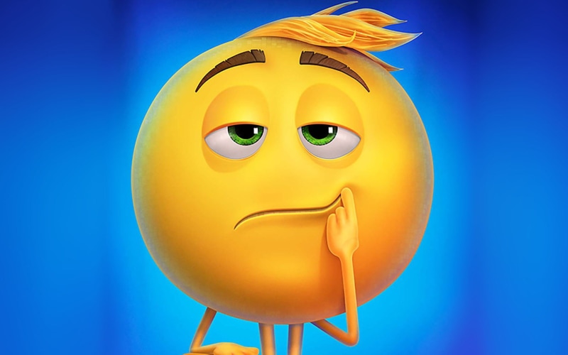 human representation, anthropomorphic smiley face, blue background, blue, 720P, creativity, emoji, childhood, movie, offspring, studio shot, single object